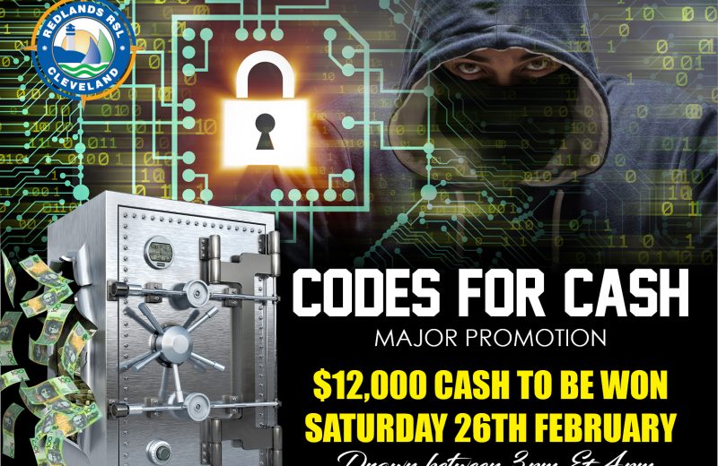 Major Promotion February – Codes For Cash