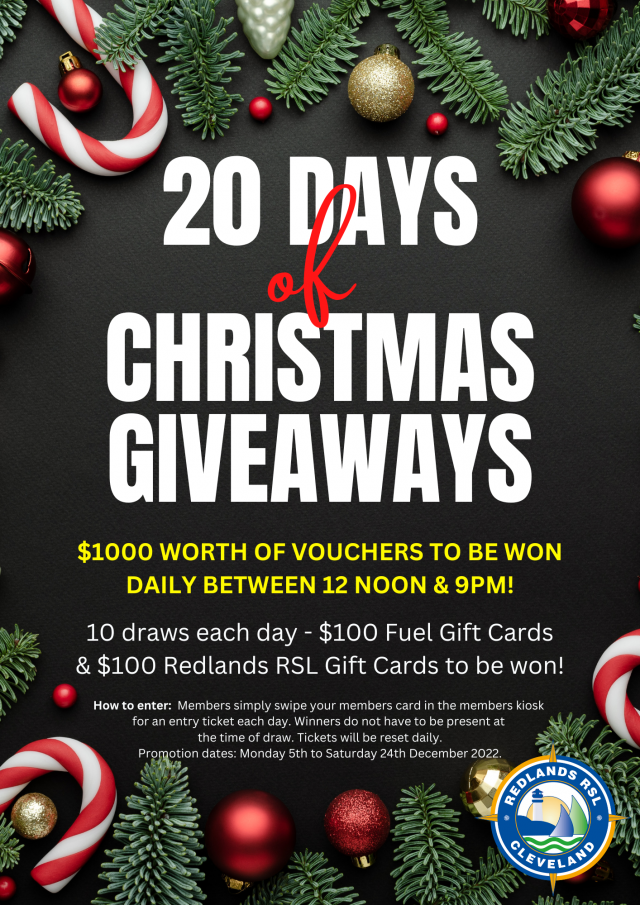 20 Days of Christmas Giveaways