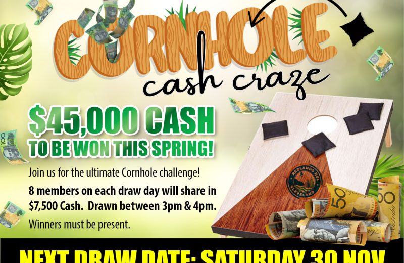 Major Promo – Cornhole Cash Craze