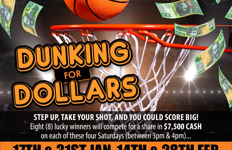 Dunking for Dollars – Major Promotion