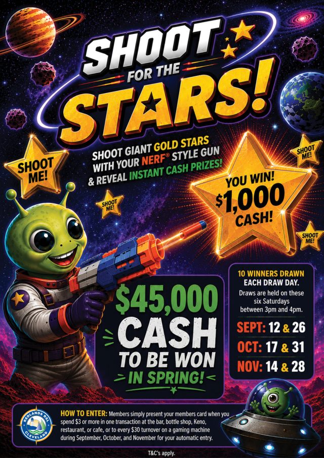 SHOOT FOR THE STARS