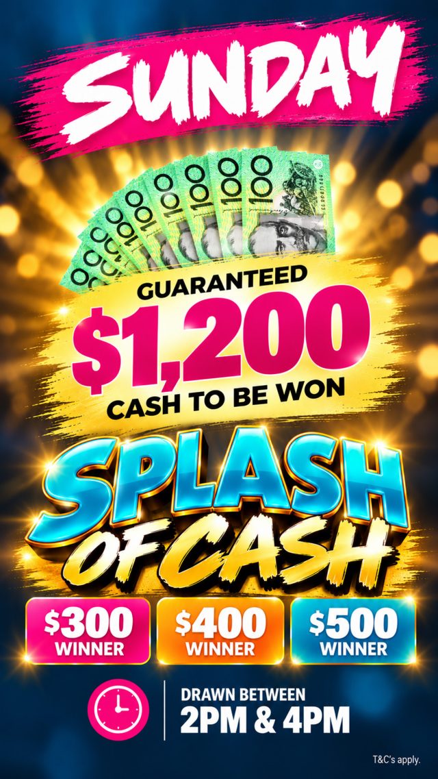 SUNDAY CASH SPLASH